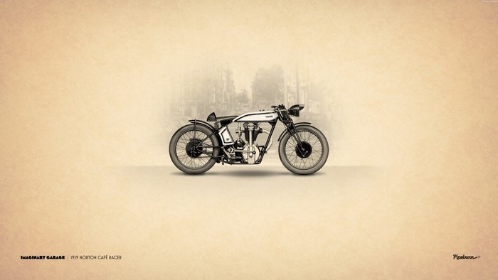 1929 Norton Cafe Racer Motorcycle