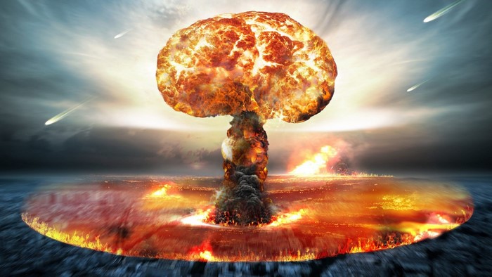 Nuclear Explosion Mushroom Cloud