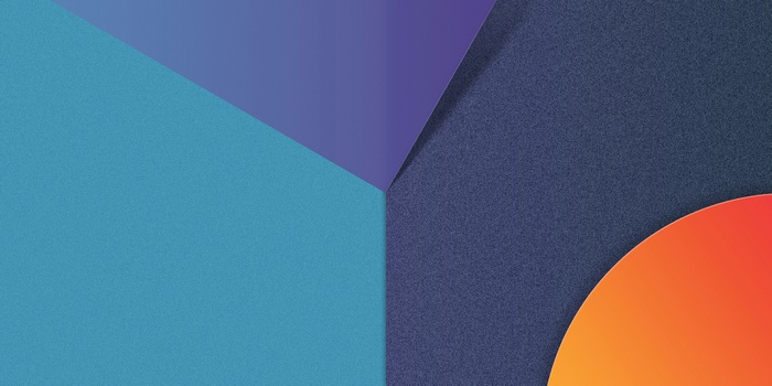 Abstract geometric shapes with gradient and texture