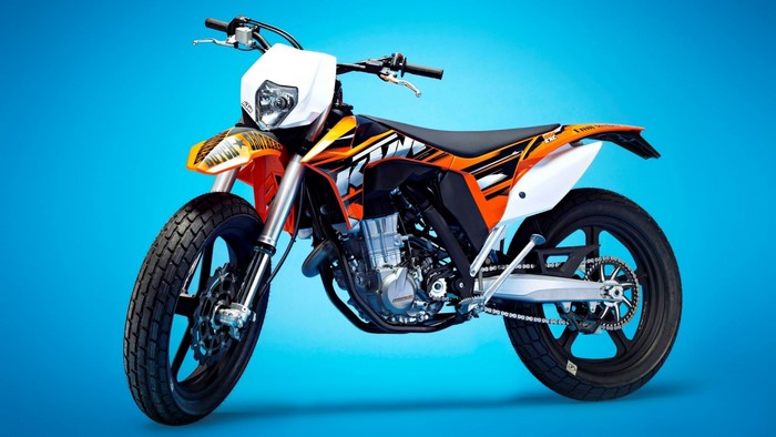 KTM 500 EXC motorcycle