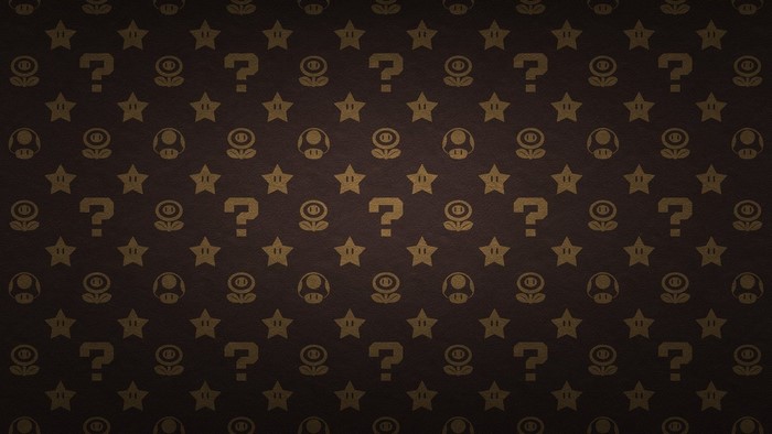 Mario Icons Pattern