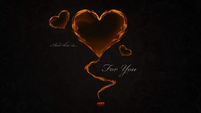 Fiery Hearts and Candle