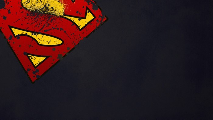Superman Splash Paint Logo