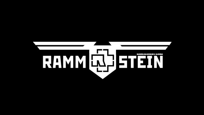 Rammstein band logo with wings