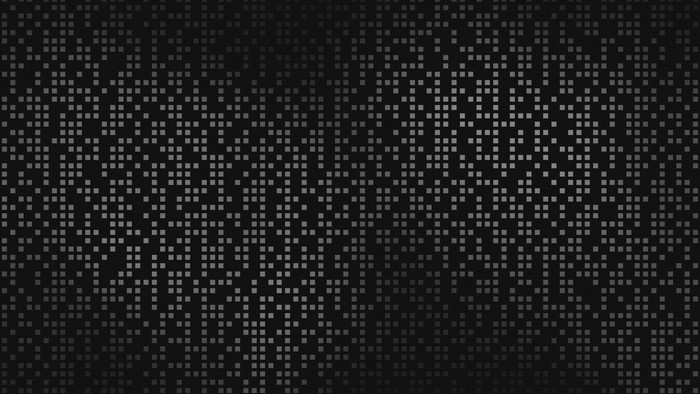 Black background with gray dots pattern