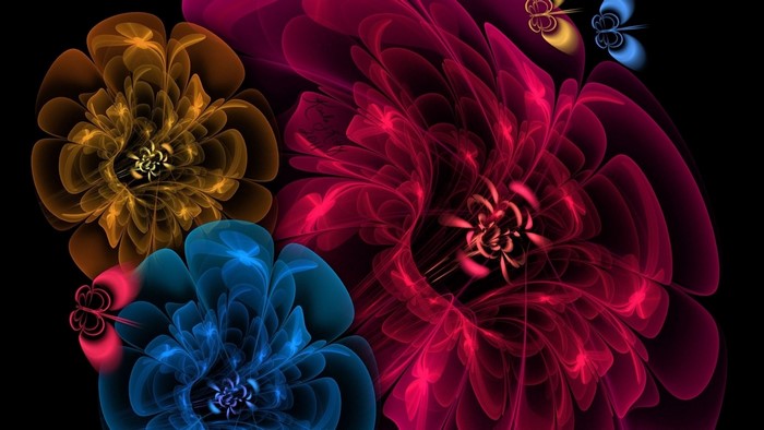 Fractal Flowers and Butterflies