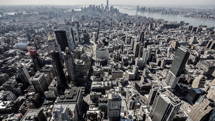 New York City Aerial View from Empire State Building