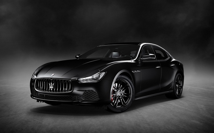 2017 Maserati Ghibli Nerissimo Black Edition 4K