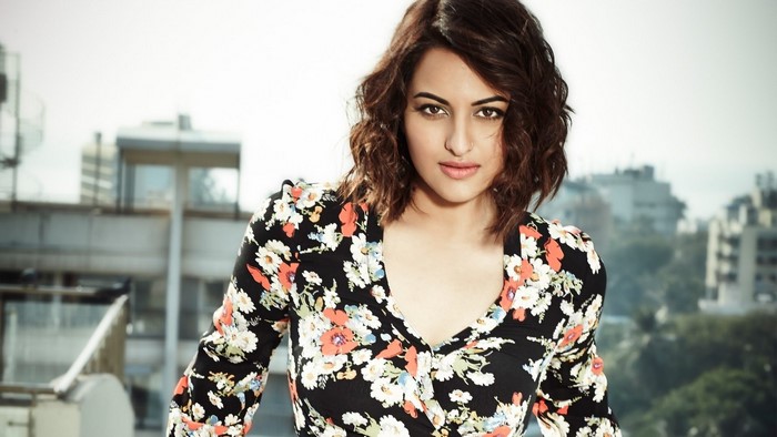 Sonakshi Sinha in floral print dress