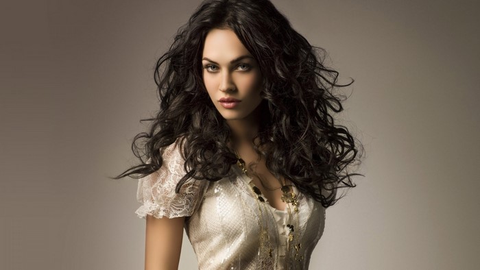 Megan Fox with Curly Hair
