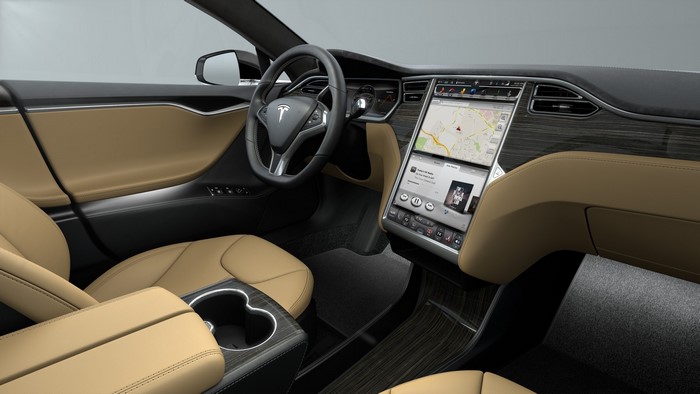 Tesla Model S P85D Dashboard