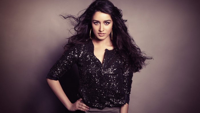Shraddha Kapoor in a sequined top