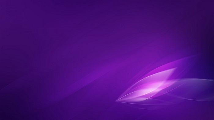Purple abstract background with glowing light streaks