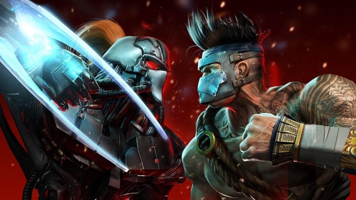 Fulgor and Sabrewulf from Killer Instinct