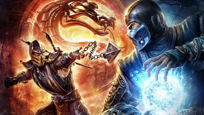 Scorpion and Sub-Zero from Mortal Kombat X