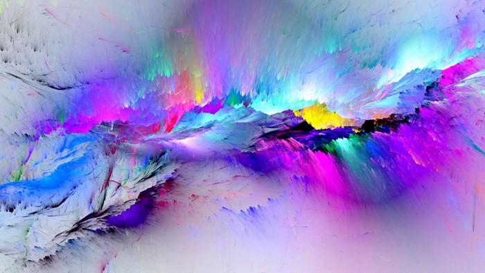Paint Color Splash Abstract Art