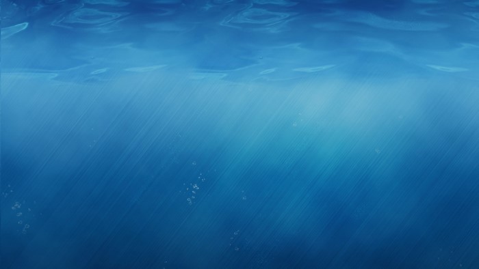 Underwater Scene with Light Rays