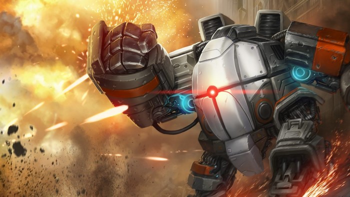 Mech from Shards of War Game