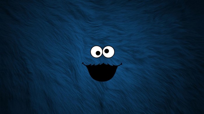 Cookie Monster from Sesame Street