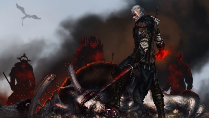 Geralt of Rivia from The Witcher 3 Wild Hunt