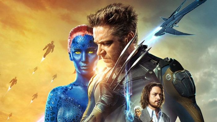 Wolverine and Mystique from X-Men: Days of Future Past