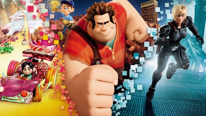 Wreck-It Ralph and Vanellope von Schweetz