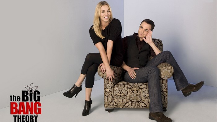 Sheldon and Penny from The Big Bang Theory