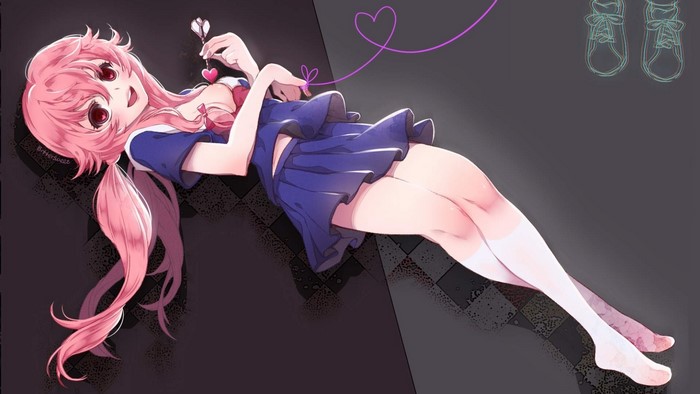 Yuno Gasai from Future Diary