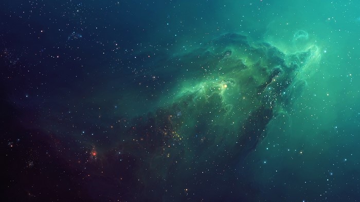 Ghost Nebula in Deep Space