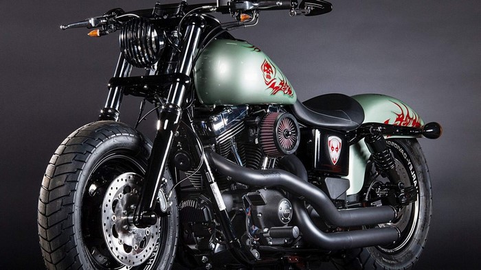Custom Harley-Davidson Dyna Street Bob motorcycle