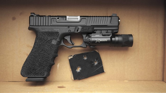 Glock 17 Semi Automatic Pistol with X300V Light