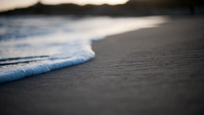 Beach Sand Wave Foam Summer