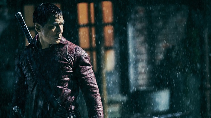 Sunny from Into the Badlands in the rain