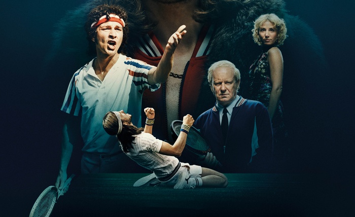 Bjorn Borg and John McEnroe from Borg vs McEnroe