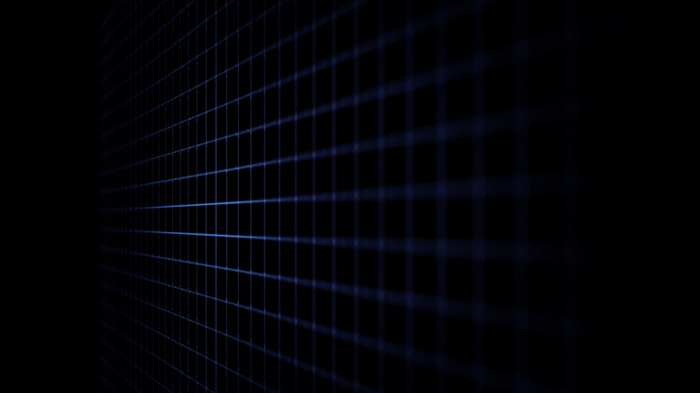 Dark Blue Grid Lines 4K