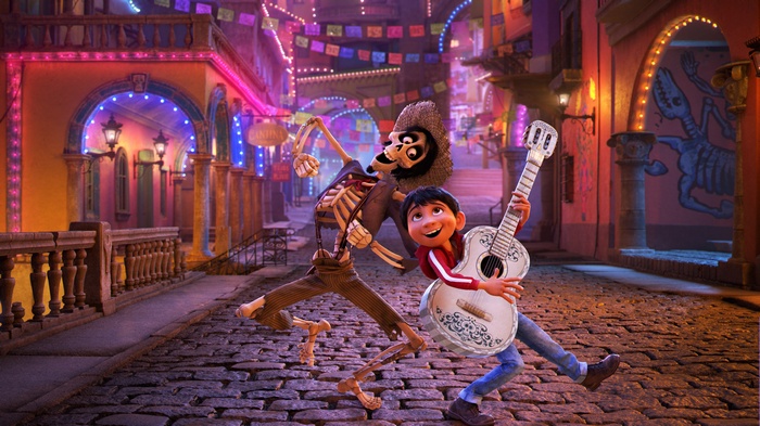 Miguel Rivera and Hector from Coco