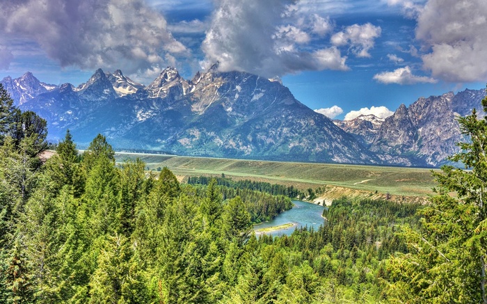 Grand Teton National Park with Snake River