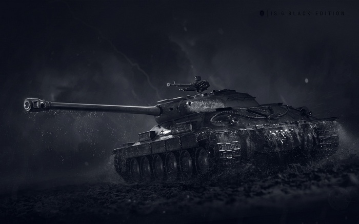 IS-6 Black Edition Tank from World of Tanks
