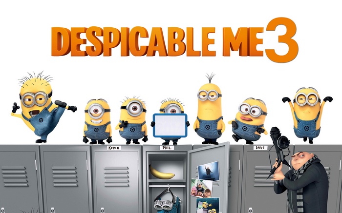 Despicable Me 3 Minions and Gru