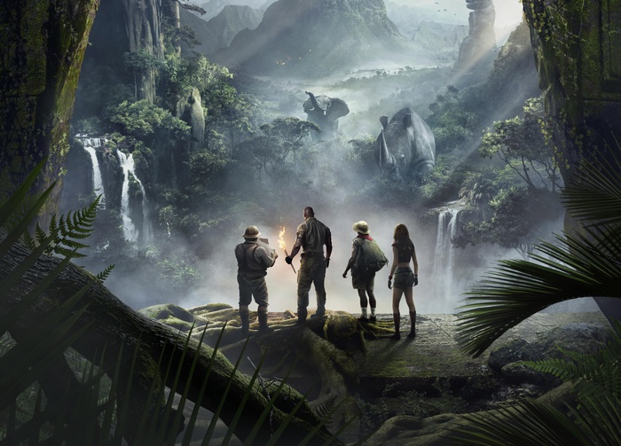 Jumanji: Welcome to the Jungle movie poster