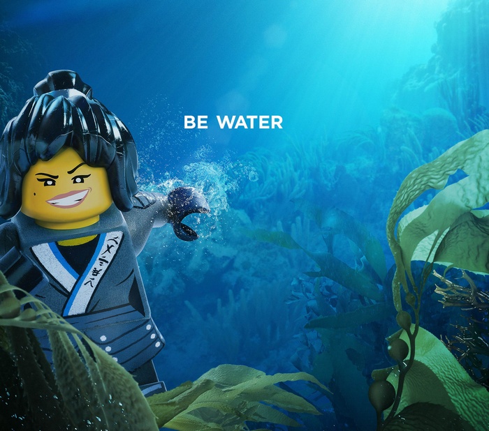 Nya from The Lego Ninjago Movie: Be Water