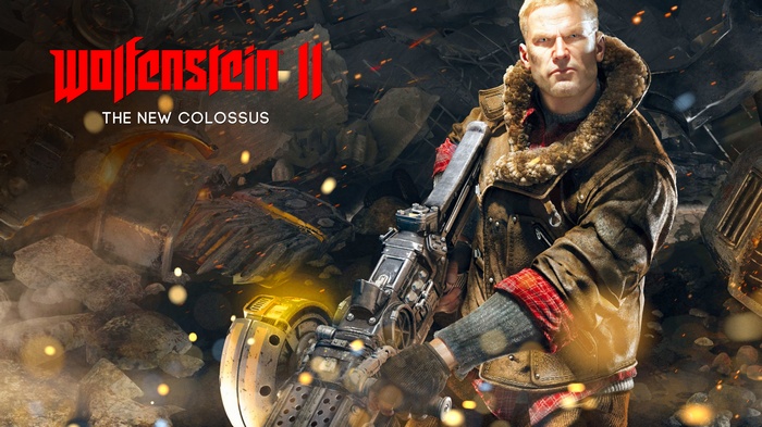 BJ Blazkowicz from Wolfenstein 2: The New Colossus 4K