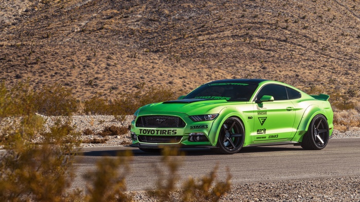 Ford Mustang, Ferrada wheels, 5K