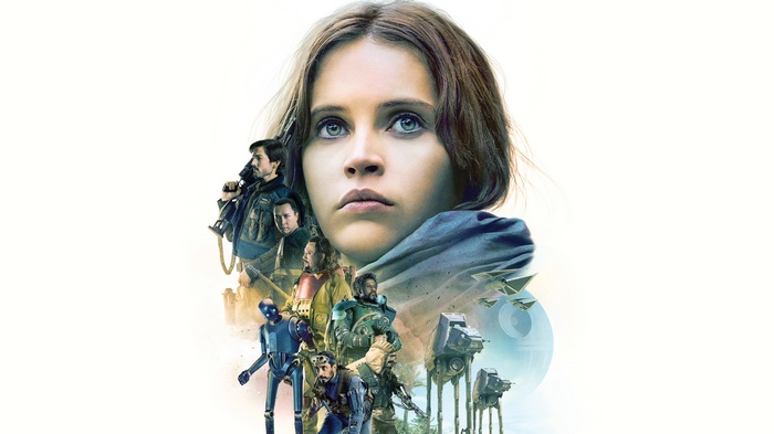 Rogue One: A Star Wars Story characters montage 4K