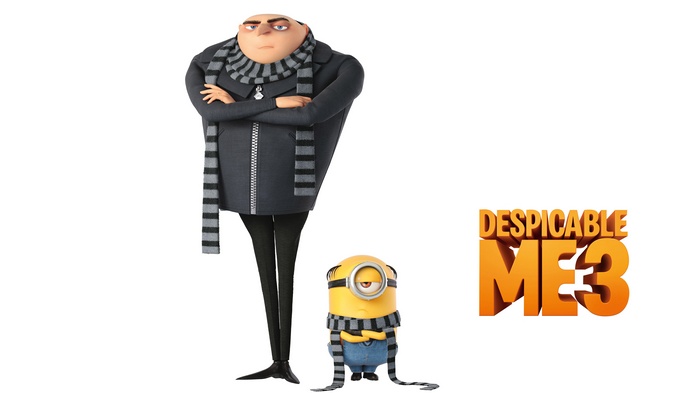 Gru and Minion from Despicable Me 3