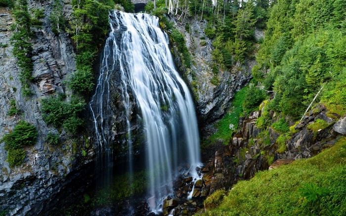 Narada Falls in Mount Rainier National Park