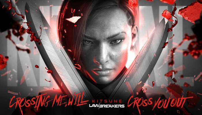 Kitsune from LawBreakers 4K