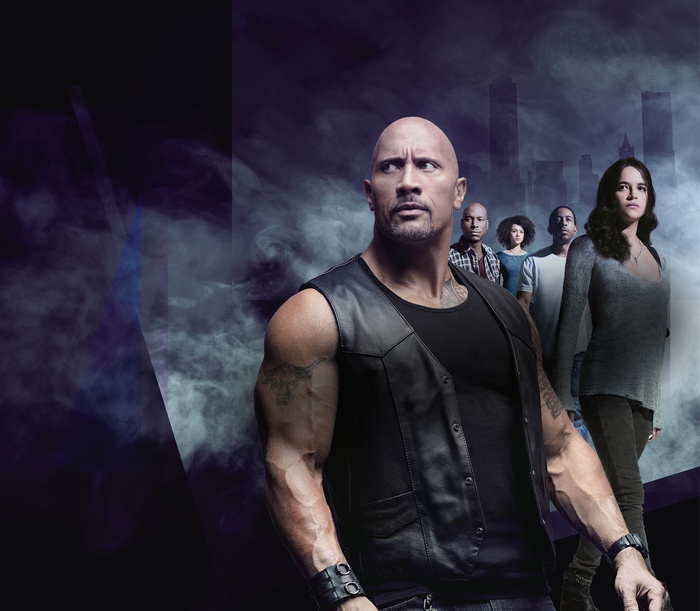 Michelle Rodriguez, Fast & Furious 8, Ludacris, Dwayne Johnson, Nathalie Emmanuel, The Fate of the Furious, Tyrese Gibson