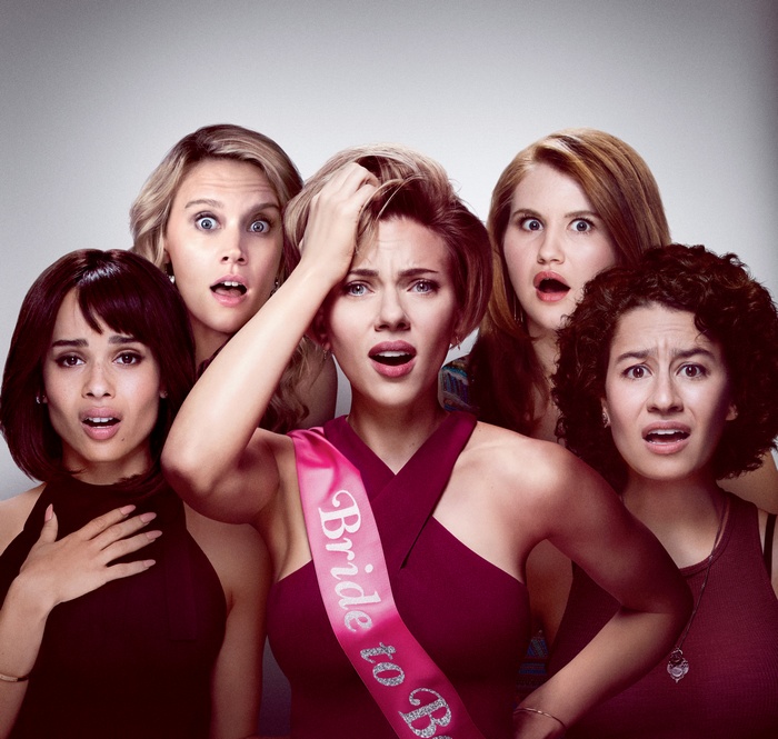 Rough Night: Scarlett Johansson, Kate McKinnon, Jillian Bell, Ilana Glazer, Zoe Kravitz