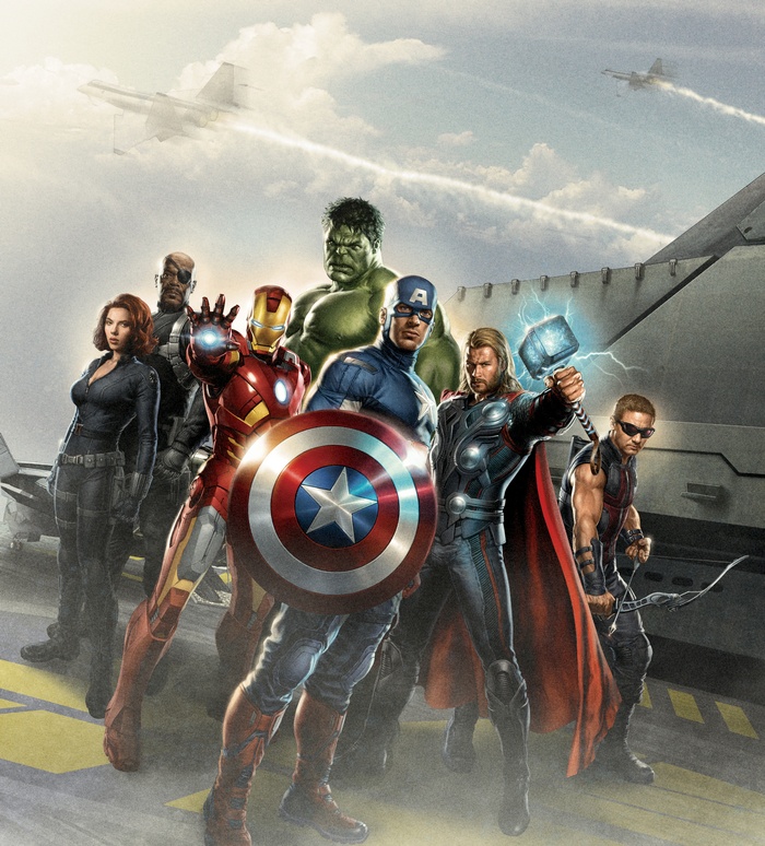 The Avengers from Marvel Comics